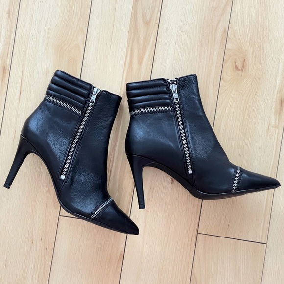 New* Ash booties with zip details - Picture 3 of 4
